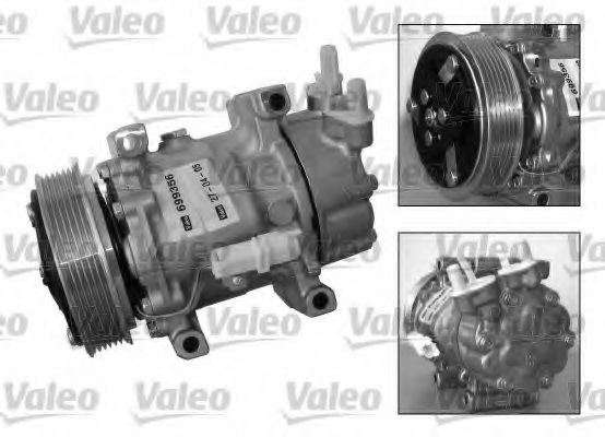 VALEO 699356 Compressor, air conditioning